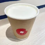 ホットカフェラテ（ミサキドーナツ 横浜ハンマーヘッド店）