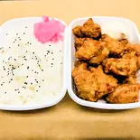唐揚げ弁当(1キロ弁当)（まんぞく弁当 麻生店）