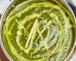 ほうれん草ポークカレー Spinach ＆ Pork Curry（インド・ネパールレストラン ラクシミ）