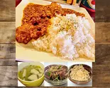 豚バラなん骨カレーセット（おおたマルシェ - とろ〜りカルボー飯とスパイスごはん！ -）