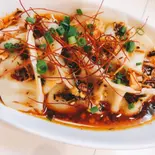 麻辣餃子（パクチリ）