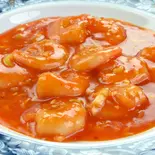 (大盛無料キャンペーン中)芝エビのチリソース煮(東来)