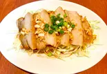 豚バラのニンニクソースかけ（中国家常菜 祥龍房）