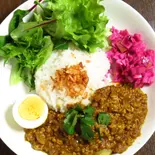 牛肉のキーマカレー（AOI cafe）