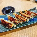 具だくさん 焼き餃子(5個)【酢醤油】(博多もつ鍋総本家 喜楽 清水店)