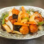 肉団子の甘酢煮 Meat Dumplings Sweet Vinegar Stew（町中華宝楽）