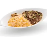炒飯プレート(牛肉黒胡椒)Fried rice plate (beef black pepper)（上海イーエックス 葛西店）