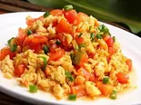 西红柿炒蛋  トマトと卵炒め（湘味食府）