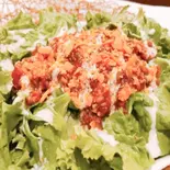 ゴロゴロお肉のタコサラダ（ゴロゴロお肉の牛タコライスと参鶏湯(サムゲタン) 志村坂上店(カラオケCLUB DAM 志村坂上店)）
