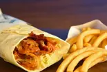 ケバブラップ＆スモールポテトセットkebab wrap＆smallpotato（Liman Kebab リマンケバブ元住吉）