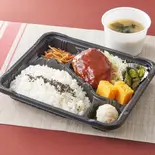デミハンバーグ定食(みそ汁付)（匠屋(たくみや) なんば店）