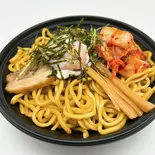 キムチ温玉特製油そば（油そばと丼ぶりの店 あぶら屋）