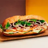 牛ハムスペシャルバインミー Beef Ham Special Banh Mi(バインミーシンチャオ西巣鴨店)