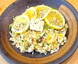 【阿倍野店限定】塩レモンバター焼飯(餃子工房 ちびすけ 阿倍野橋店)