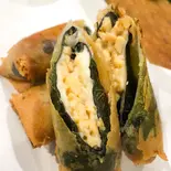 納豆チーズ春巻き（旬彩ゆり根）