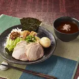 全部のせ 極太辛味噌つけ麺(麺200g)（魚介と豚骨のWスープが決め手！ つけ麺 総本山 無双 博多店）