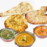 カレーシェアセット【カレー3種+ナン3種】CurryShereSet（ニューナマステインディアンレストラン）