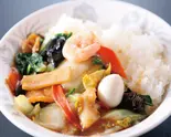 【五目会飯】五目中華丼(中華 東海飯店 大門本店)