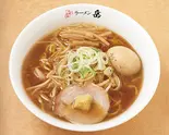 煮玉子醤油ラーメン（札幌味噌ラーメン岳 祐天寺駅前店）