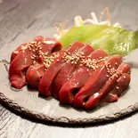 新鮮レバー焼き~ネギ塩ダレと一緒に~（東京鉄板倶楽部 田）