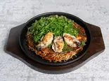 牡蠣スペシャル(牡蠣、ネギ)（広島お好み焼き せぽん）