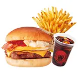 ウェンディーズチーズベーコンエッグバーガーセット（ウェンディーズファーストキッチン 横浜パルナード）