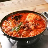 チュクミ鍋（韓国家庭料理 でりかおんどる 新大久保店）