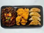 がっつり人気3種セット ジャージャーラーメン+フライドチキン+焼き餃子（Welcome Ikemen）