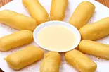 ミルクサクサク揚げ(脆炸鲜奶個)（四季香上野店）
