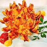 玉ねぎの大輪揚げ（すずめのおやど 蒲田店）