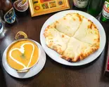 チキンカレーチーズナンセット Chicken Curry Cheese Naan Set（プラシッダ桜山店）
