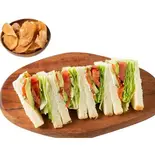無添加スモークサーモンとアボカドのサンドイッチ Salmon and avocado sandwich（Hamburger ＆ Sandwich base）