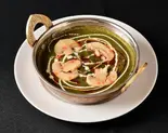 サグマッシュルームカレー Saag ＆ Mushroom Curry（インドレストラン サンライズ）