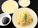 じゃが芋千切りとピーマン炒めクレープ包み（中国東北家郷料理 永利 池袋本店）