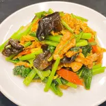 きくらげと豚肉の玉子炒め(木须肉)(香菇王)