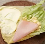 ハムエッグチーズサラダ（クレープヒューベリオン）
