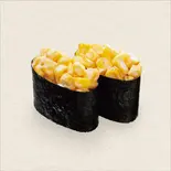 コーンマヨ軍艦（回転寿司みさき イセザキモール店）