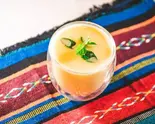 自家製マンゴーラッシー(アイス) Homemade mango lassi (iced)（DININGBARhaon）