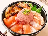136 ひまわり丼（魚丼 平尾二丁目店）