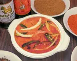 ラムクーライカレー(お勧め！) Lamb Karahi Curry (Recommended！)（アジアン料理 チャンダニ）
