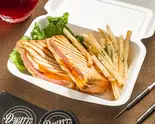 ホットサンド&ポテト/ハムエッグ(Darts&Bar D-WALT'S)