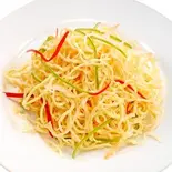 干し豆腐とネギの和え（中華料理刀削麺 逸品園）