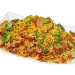 ジューシーソーセージビリヤニ Sausage Briyani(【スパイス王国インドで長年修行したシェフのこだわり料理】Himalayan Spice and Masala Mart)