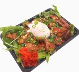 鶏のてりたま丼（カラビ東京）