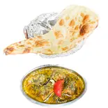 カスリメティマトンナンセット (Kasoori Methi Mutton Nan Set)（インドレストラン＆バー ディヤ）