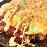 ミックス玉 Mix Okonomiyaki（お好み焼 焼きそば 鉄板焼き もず OKONOMIYAKI MOZU）