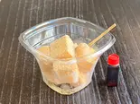 わらび餅(黒蜜付)（海鮮丼専門店 丼丸 東三国店）