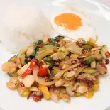 シーフードガパオ（パステリカ カフェ）