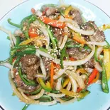 牛 焼肉炒め（中国料理 中華楼）