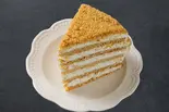ハニーケーキ(1切り)/Honey Cake(1piece)/蜂蜜蛋糕(1块)（Halal町工場Karghay）